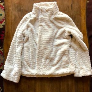 Patagonia Faux Fur Zip/Snap Jacket